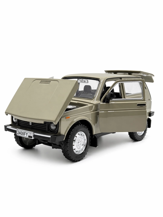 Модель Нива 4x4, ВАЗ Нива модель, металлическая машинка Нива, коллекционный автомобиль