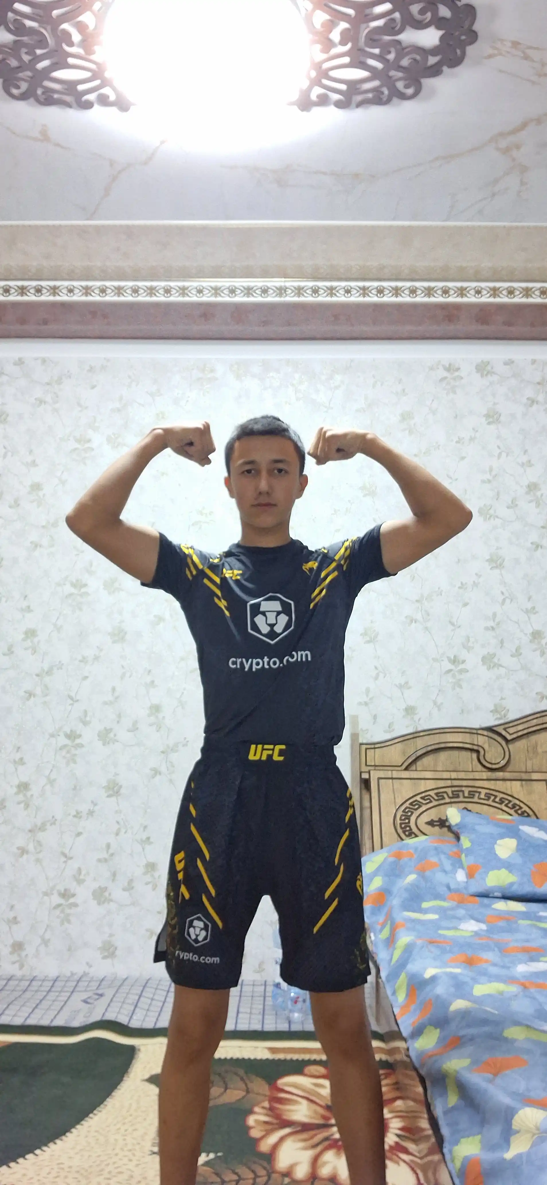 UFC спортивная форма MMA, грэпплинг, спортивная футболка и шорты