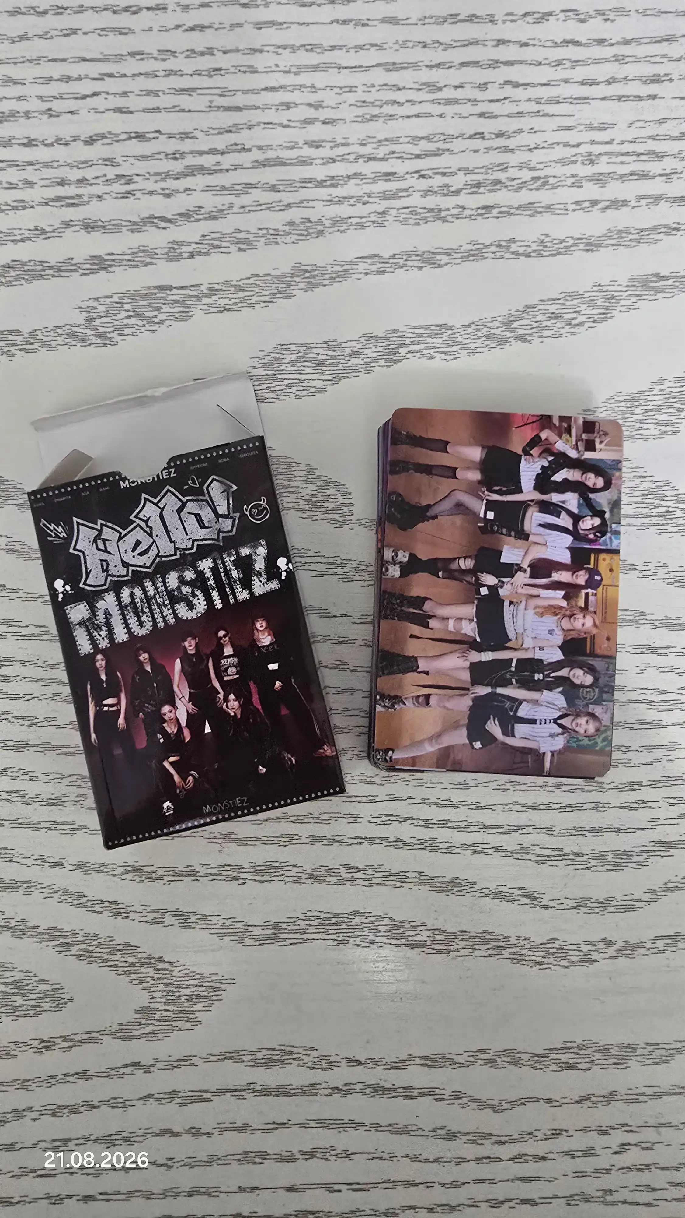 Lomo карты BABYMONSTER 55 шт — K-Pop фотокарты, коллекционный набор, мерч подарок