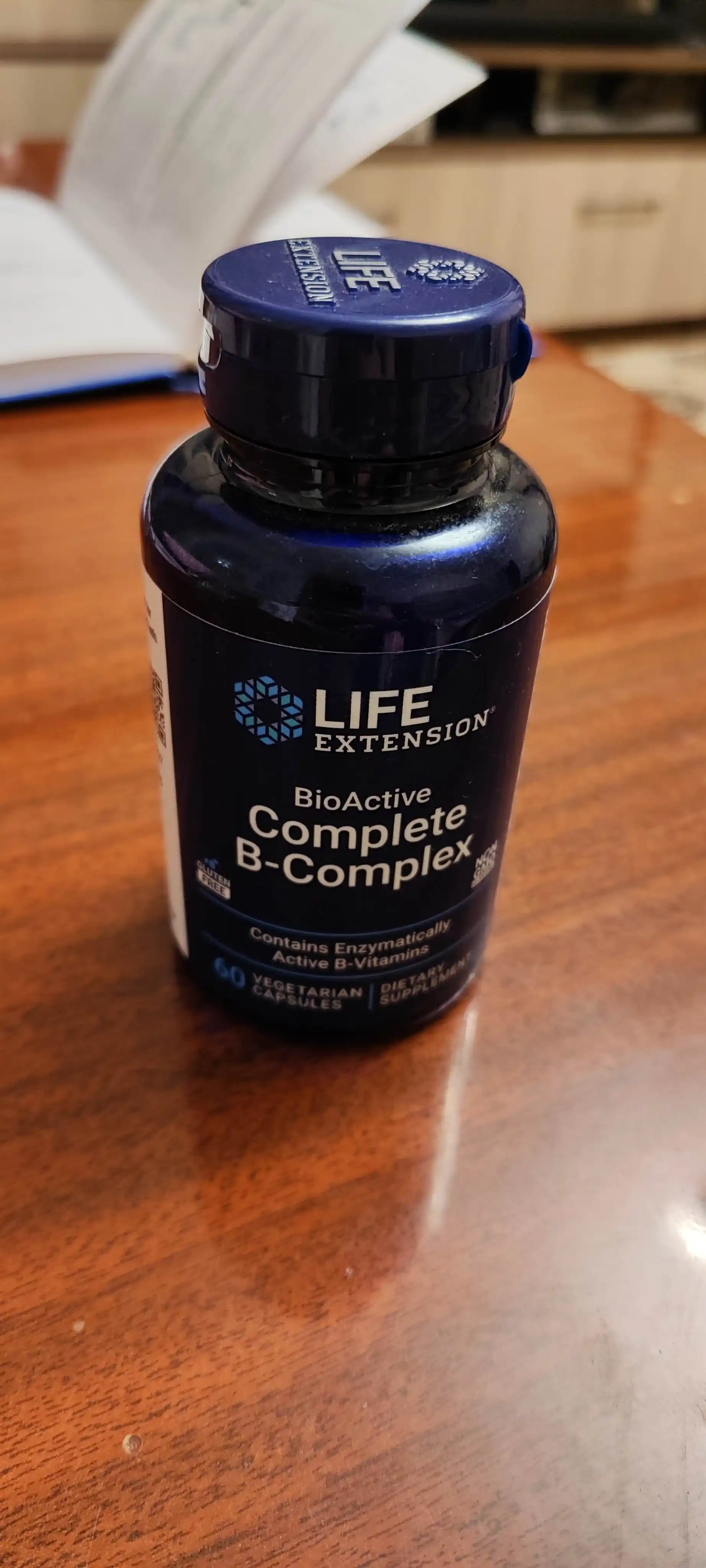 Vitamin B Life Extension, 60 kapsula, vitamin B kompleksi