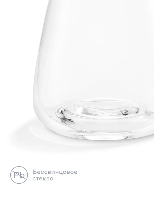 Набор стаканов Pragma Qupom 2 шт, 490 мл, хрустальное стекло, для воды и сока