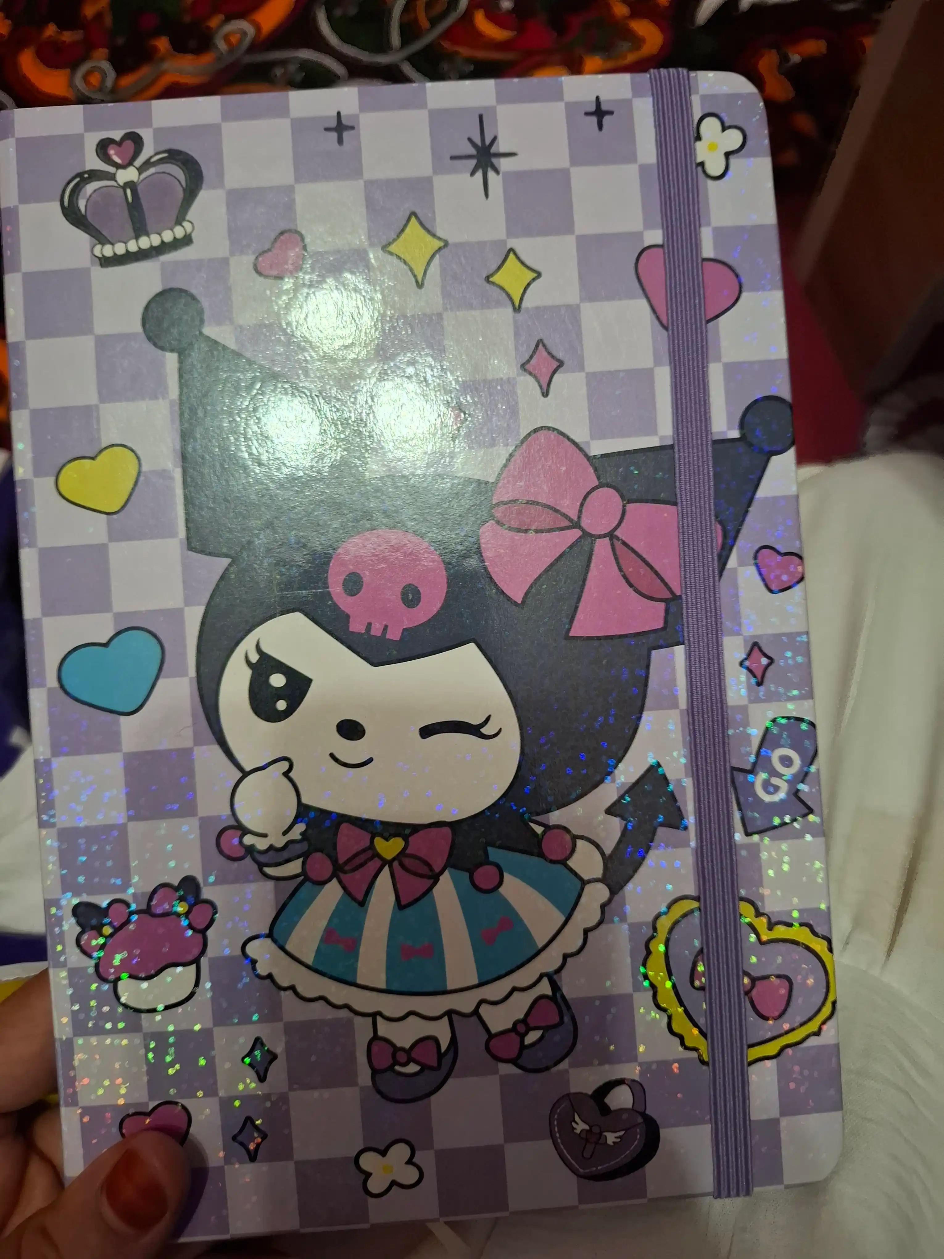 Блокнот Kuromi Hello Kitty тетрадь для девочек милая для записей в линейку