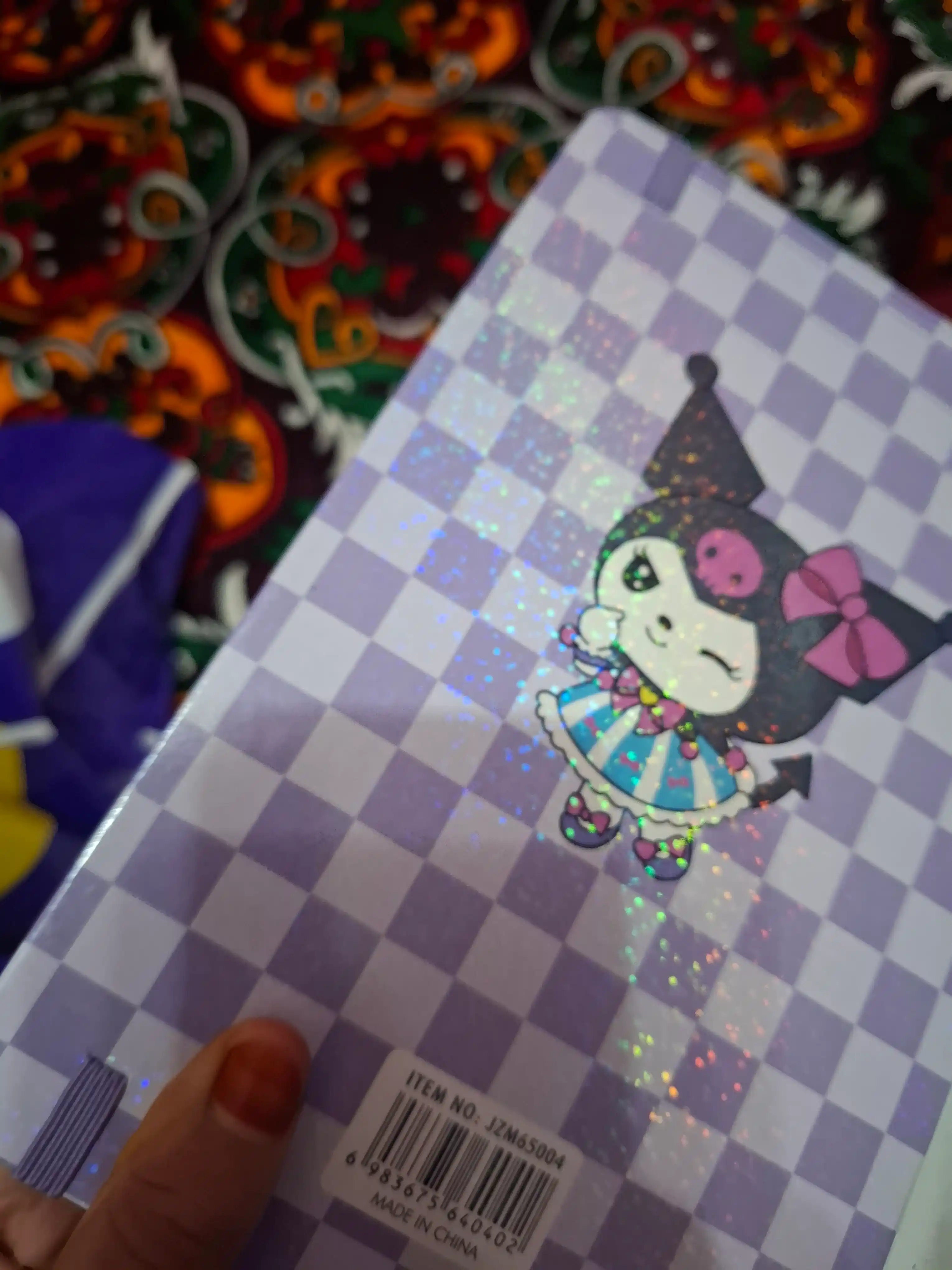 Блокнот Kuromi Hello Kitty тетрадь для девочек милая для записей в линейку