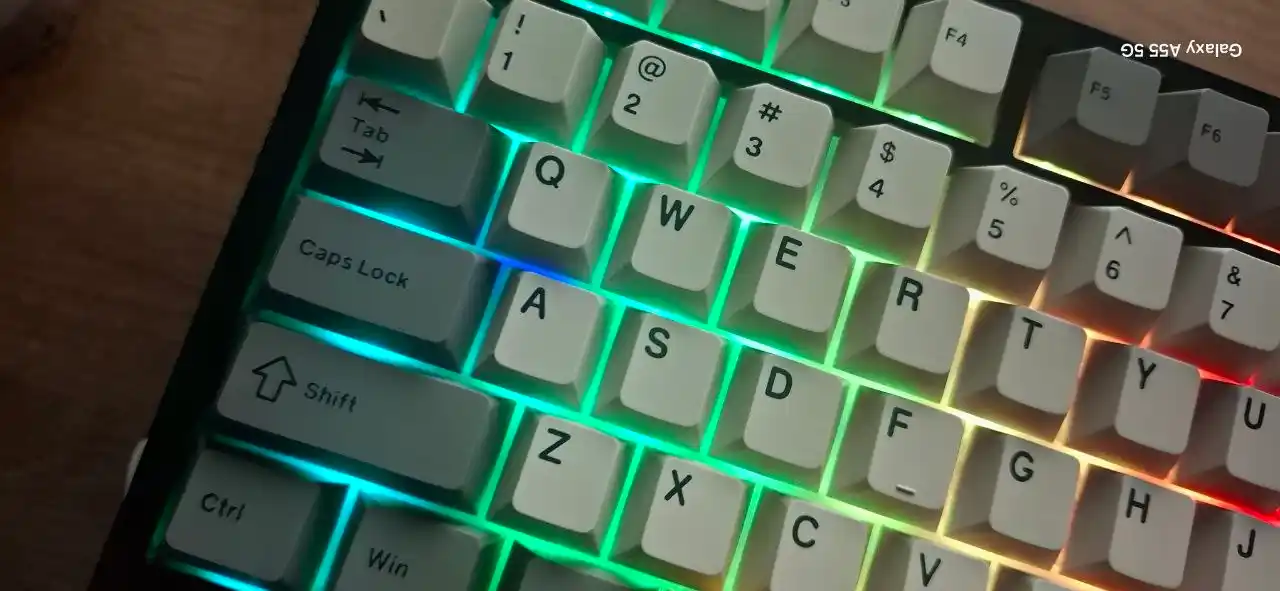 AJAZZ AK820 Pro mexanik klaviaturasi, o‘yin, simli, simsiz, Bluetooth, RGB
