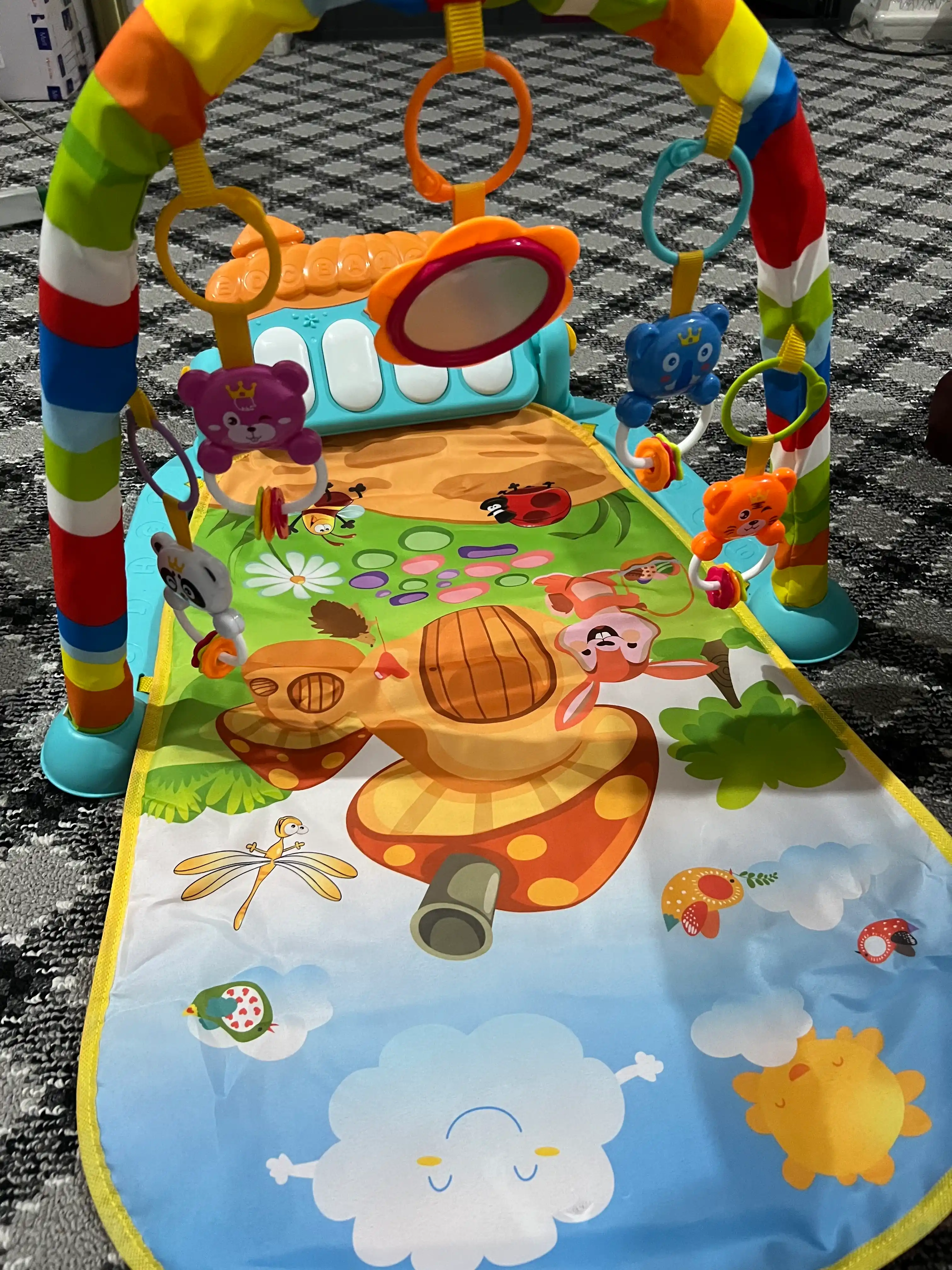 Детский игровой развивающий коврик, для малышей