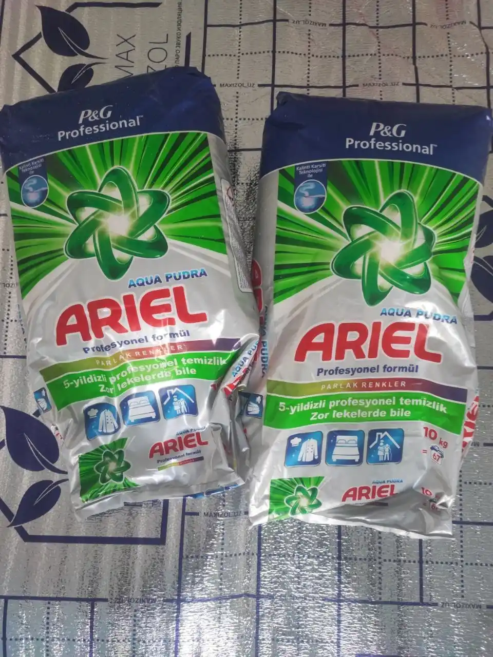 Ariel Aqua Pudra Color — стиральный порошок автомат для цветного белья, 10 кг