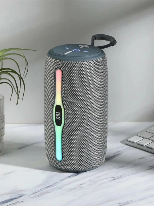 Uy, dam olish, va ofisda foydalanish uchun portativ LED Bluetooth kolonkasi TG-675