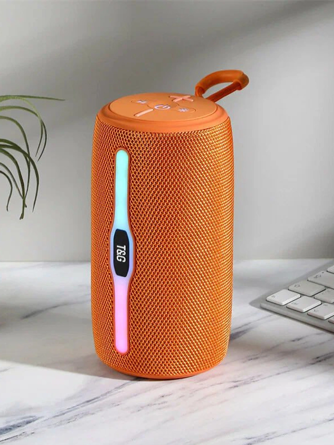 Uy, dam olish, va ofisda foydalanish uchun portativ LED Bluetooth kolonkasi TG-675