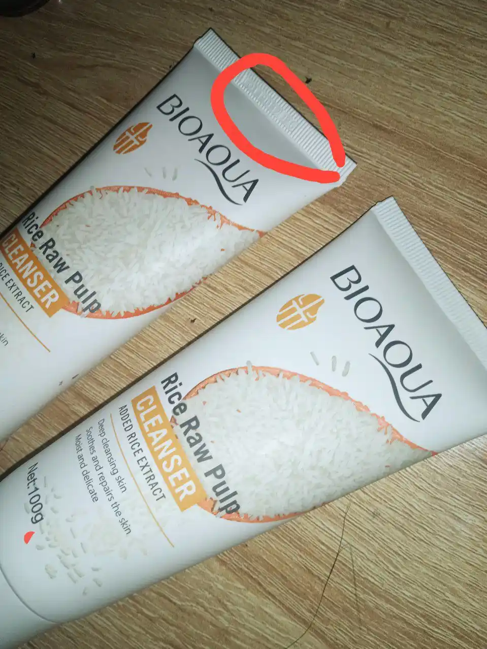 Пенка для умывания с экстрактом риса Rice Raw Pulp Cleanser