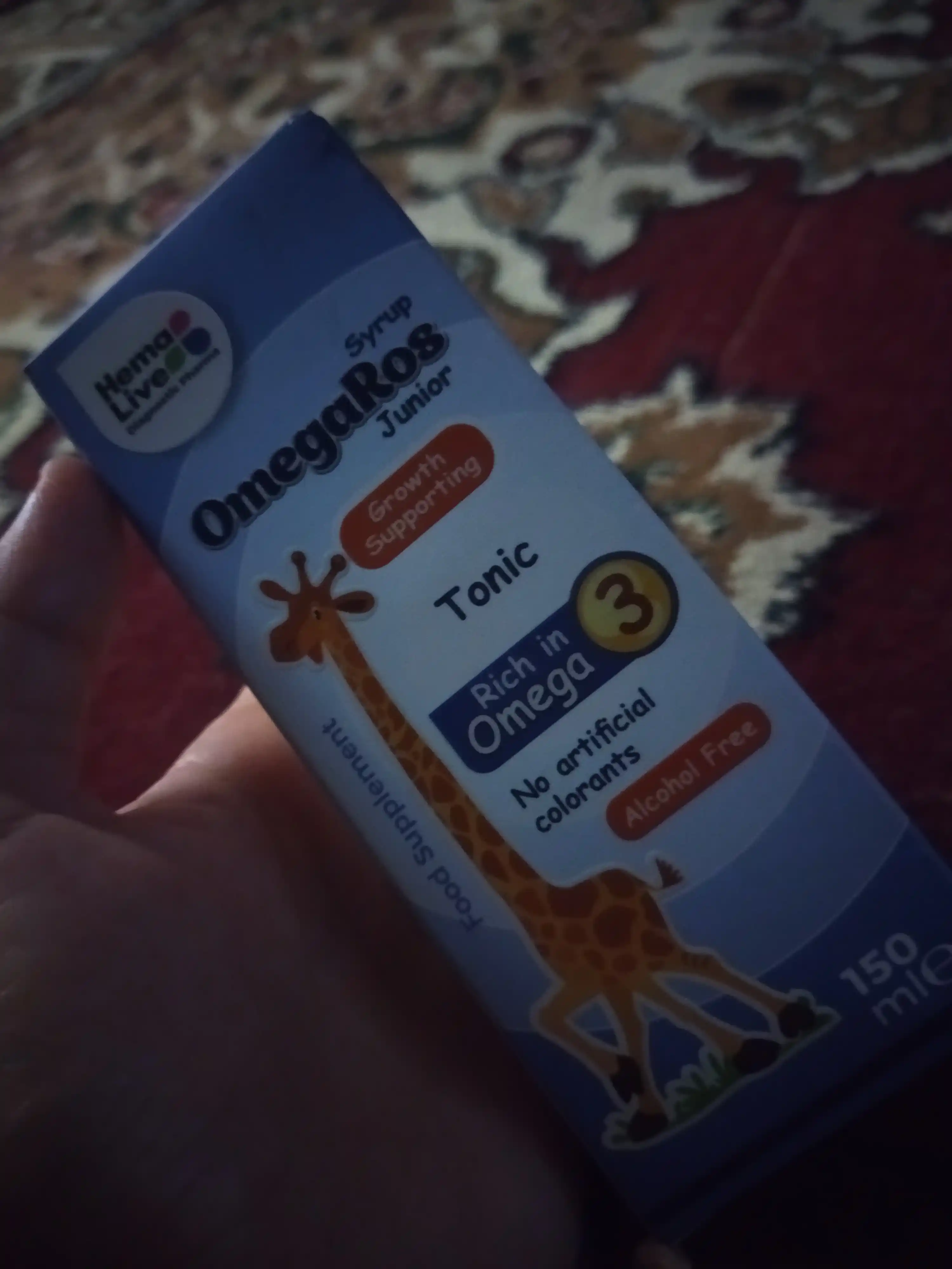 OmegaRos siropi, omega 3 bolalar uchun, bolalar uchun vitaminlar, bolalar vitamini, Halol