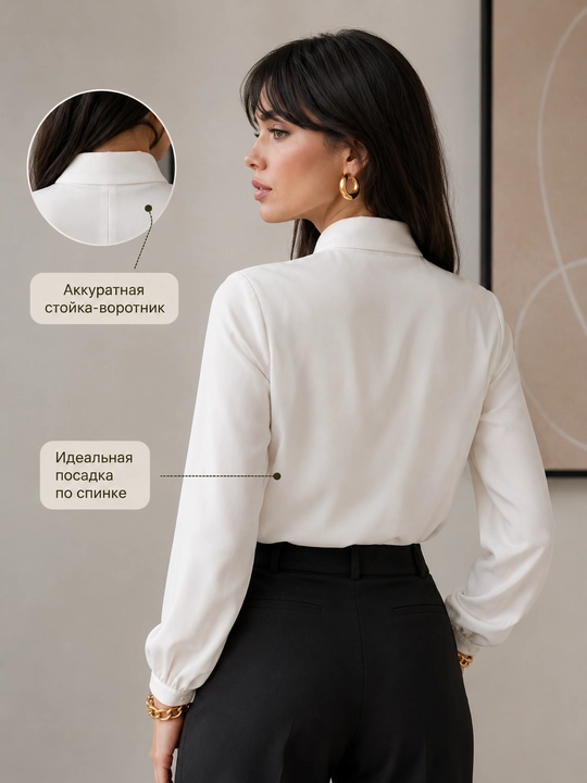 Ayollar bluzkasi, ofis ko‘ylagi, klassik