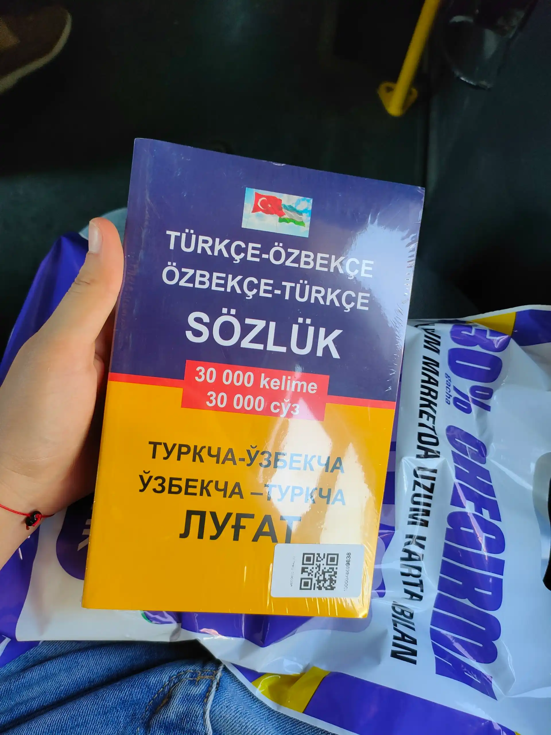 Turkcha - o'zbekcha va o'zbekcha - turkcha lug'at, 30 000 soz
