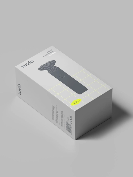 Электробритва Tuvio SH-RGM, USB-C, холодный металлик