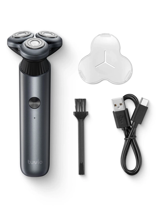 Электробритва Tuvio SH-RGM, USB-C, холодный металлик