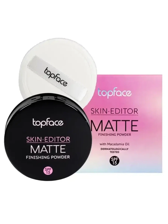 Topface Компактная пудра, матовая, Skin Editor Matte Finishing Powder - 