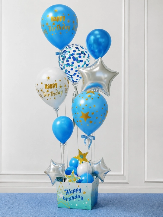 Набор воздушных шаров на день рождения, украшения Happy Birthday - 
