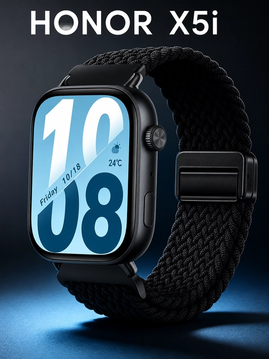 HONOR Watch X5i Смарт-часы 1,97" AMOLED, 60 Гц, - 