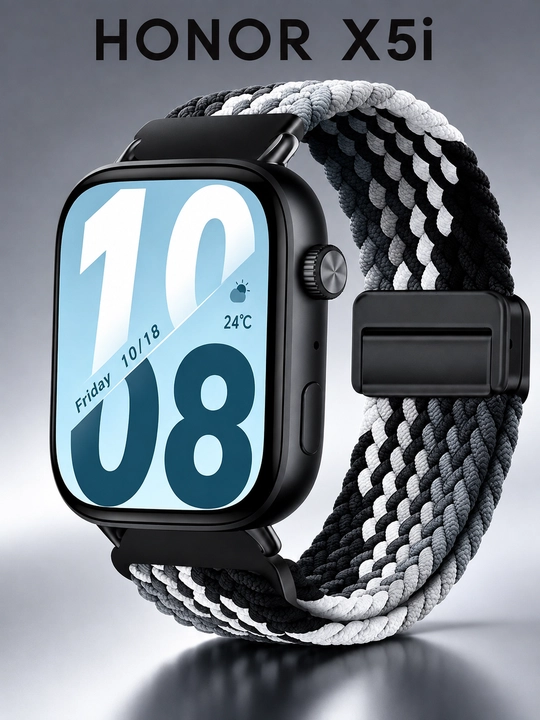 HONOR Watch X5i Смарт-часы 1,97" AMOLED, 60 Гц, - 