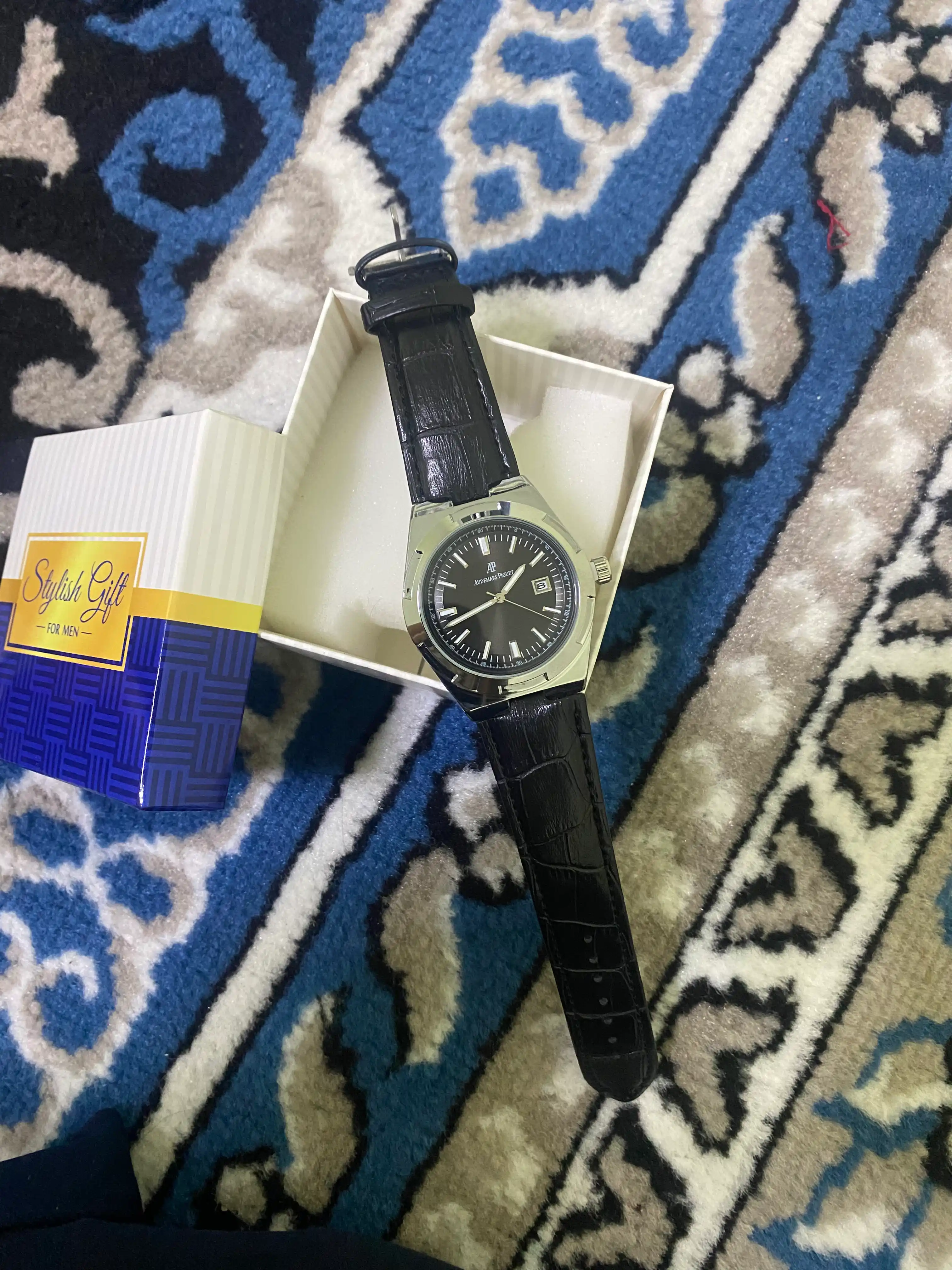 Audemars Piguet erkaklar uchun klassik qo‘l soati, taqvimli, kvarts mexanizm