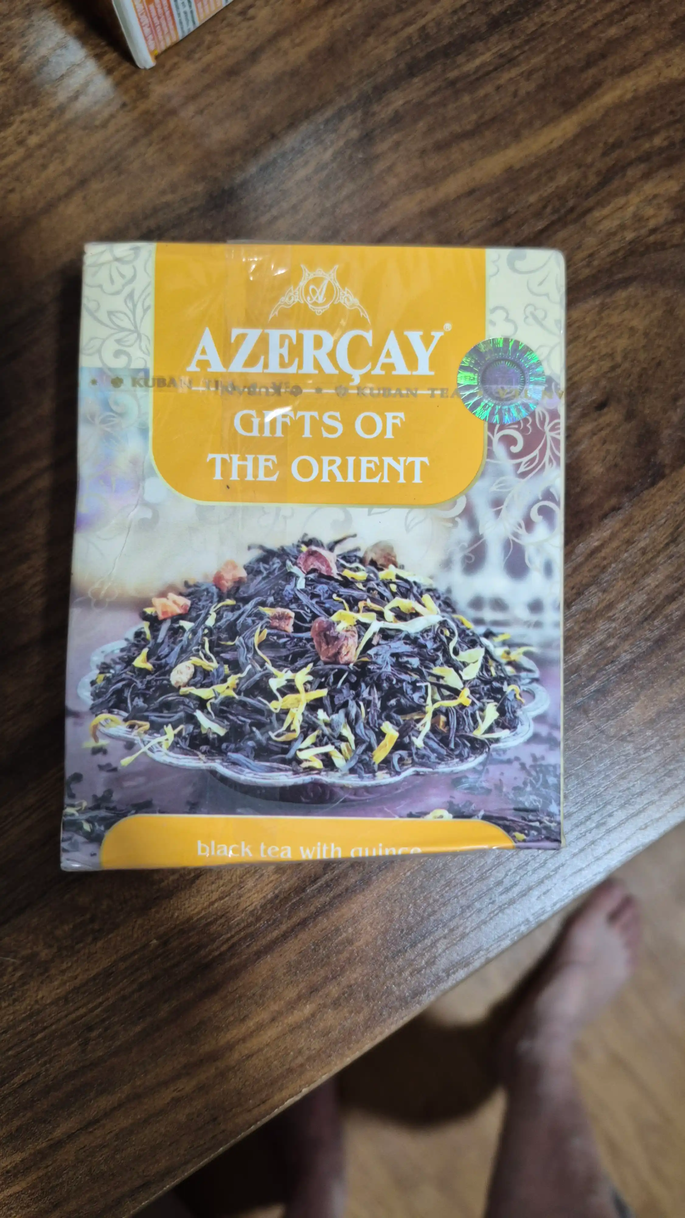 Qora choy bayxli AZERCHAY Sharq sovg'alari, 90 gr