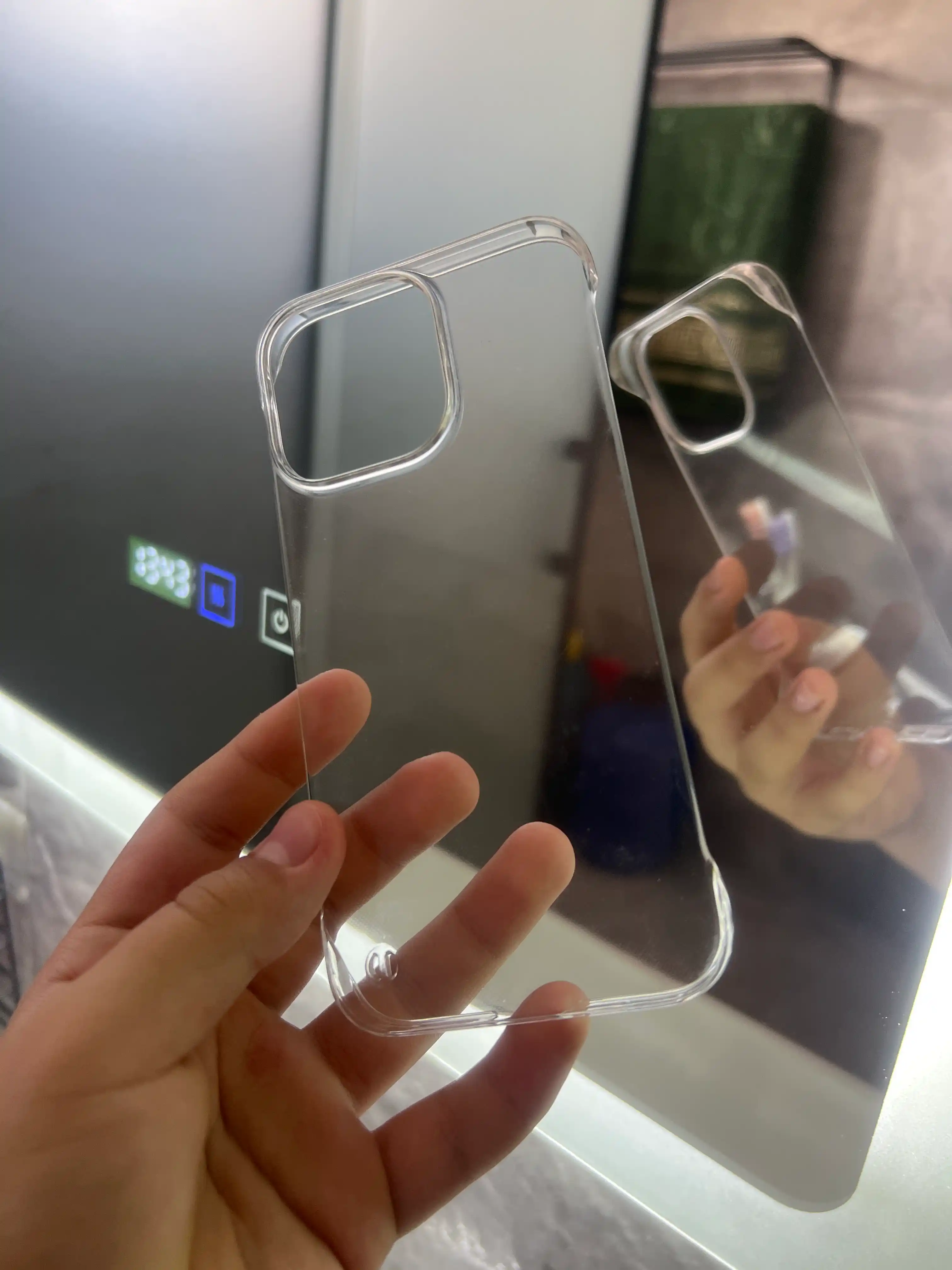 Чехол iPhone XS, XR, 11, 12, 13, 14, 15, 16, 17 Pro, Max, Air, Plus прозрачный