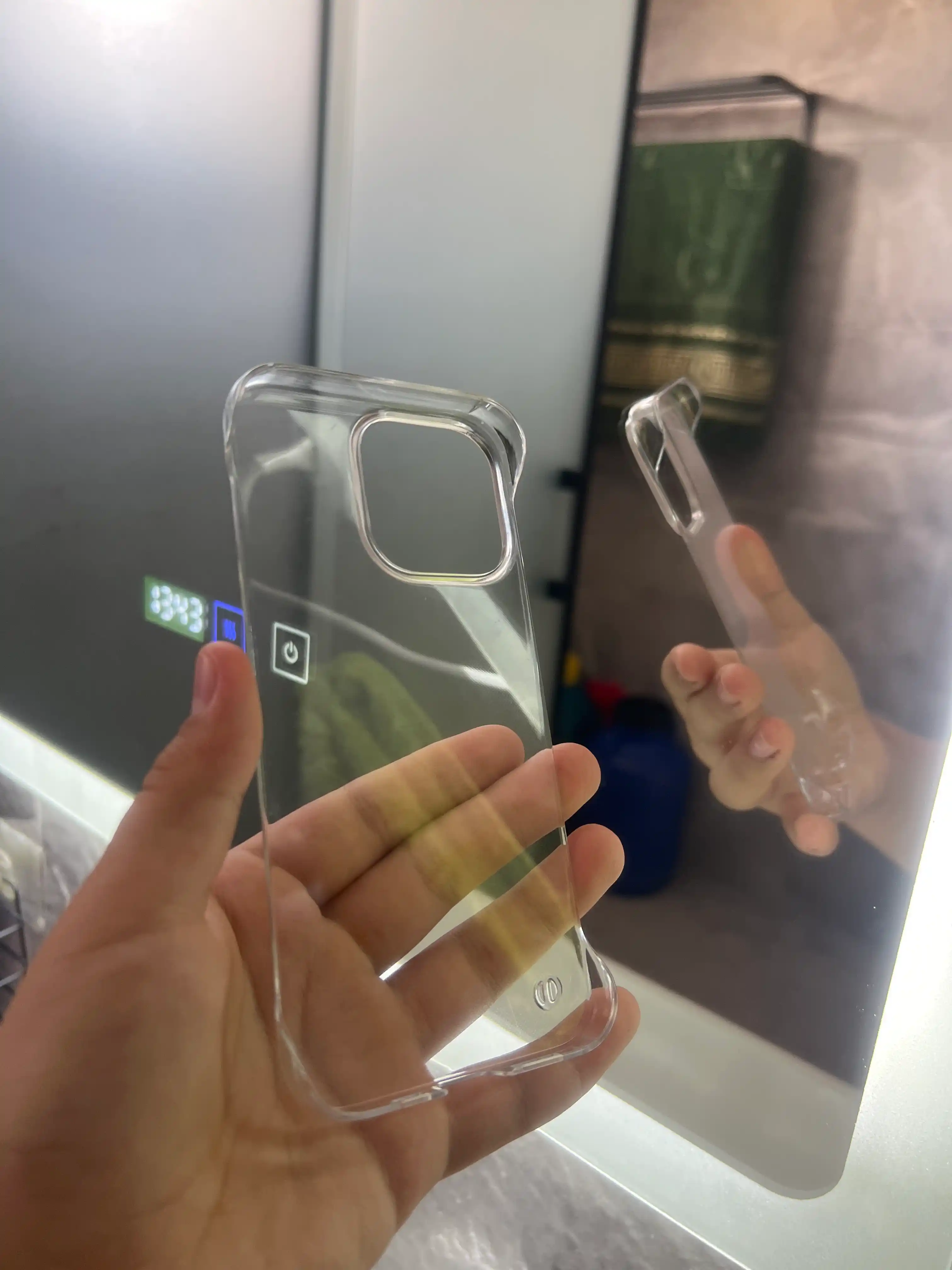 Чехол iPhone XS, XR, 11, 12, 13, 14, 15, 16, 17 Pro, Max, Air, Plus прозрачный