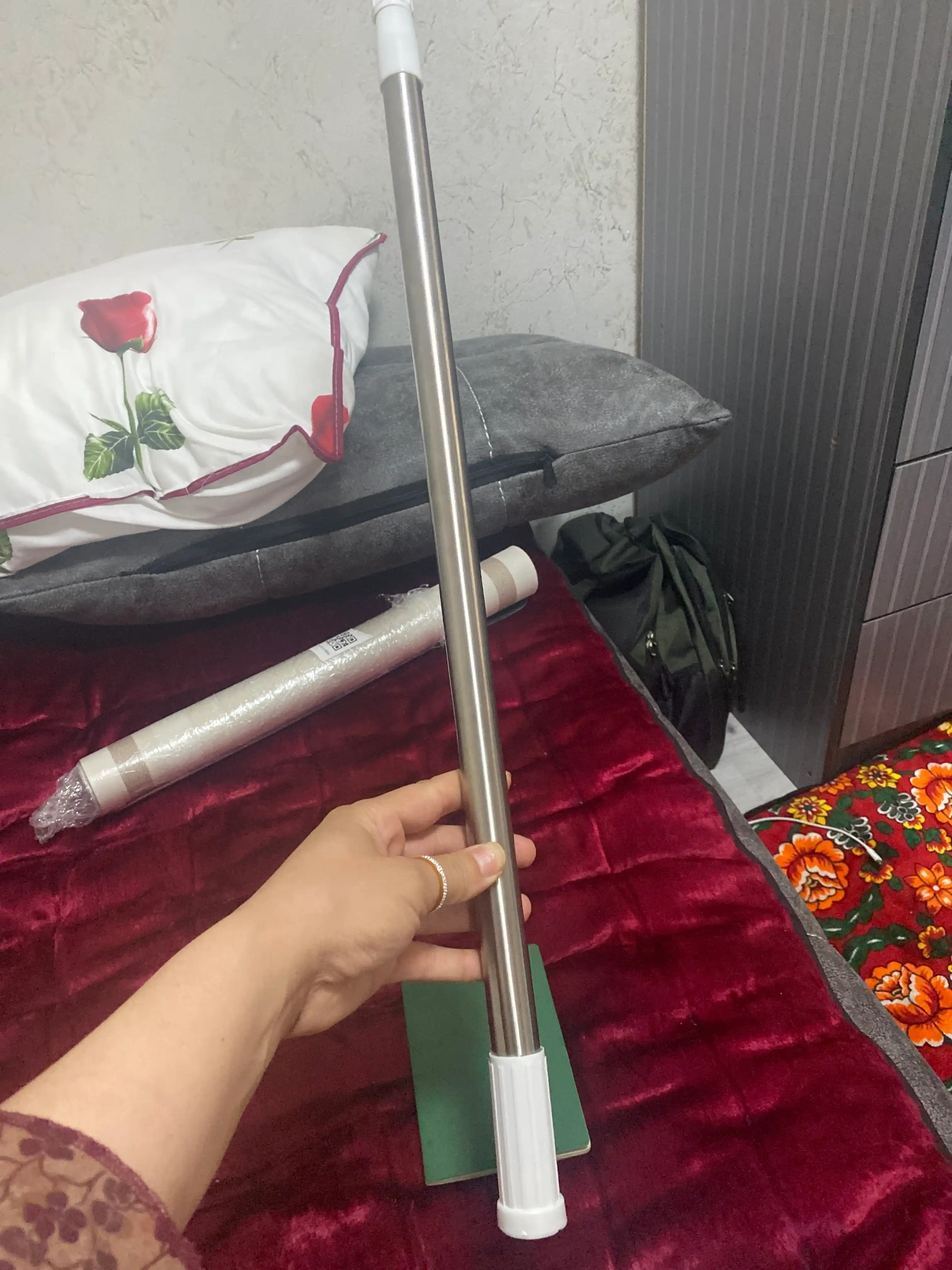 Карниз в ванную комнату, телескопический, 70-260 см