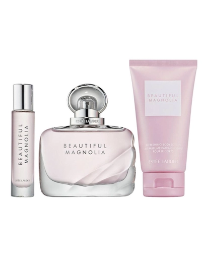 Beautiful Magnolia Estee Lauder HASHAMATLI ATIR SOVG'A TO'PLAMI Fragrance trio set