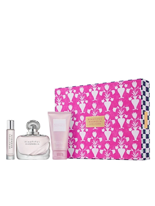 Beautiful Magnolia Estee Lauder HASHAMATLI ATIR SOVG'A TO'PLAMI Fragrance trio set