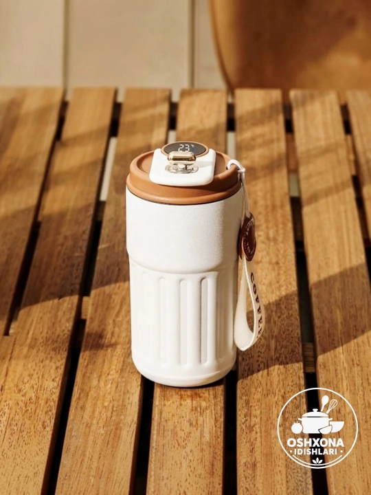 Termo krujka, termos 450 ml, gradus ko’rsatgichli termos