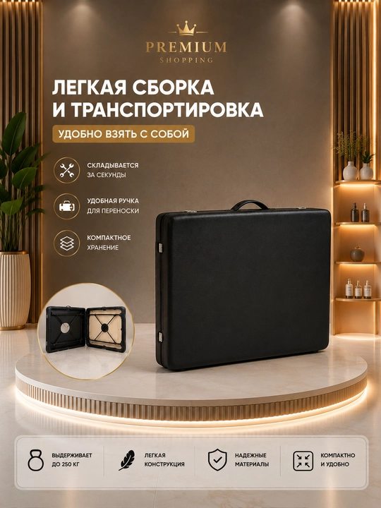 Кушетка, массажная, косметологический стол