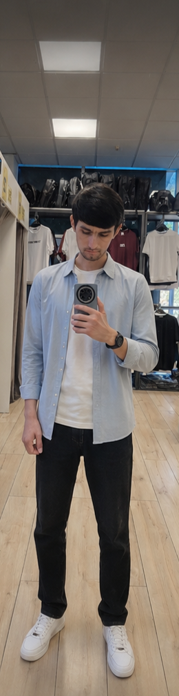 Erkaklar uchun Lion Classic Linen Casual zig‘ir tolali ko‘ylagi, M-XXL