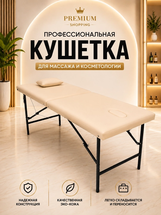 Kushetka, massaj uchun, kosmetologik stoli - 