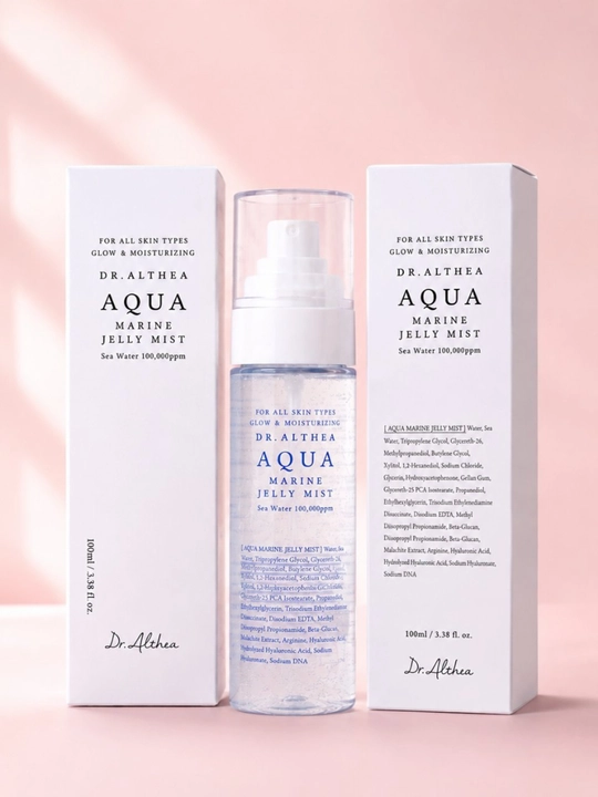 Увлажняющий желейный мист для лица Dr. Althea Aqua Marine Jelly Mist, 100 мл