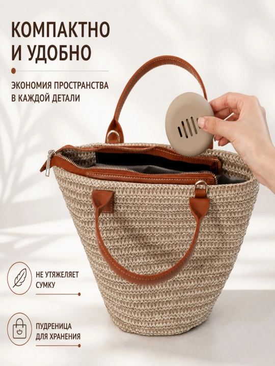 Силиконовый контейнер для хранения косметических яиц