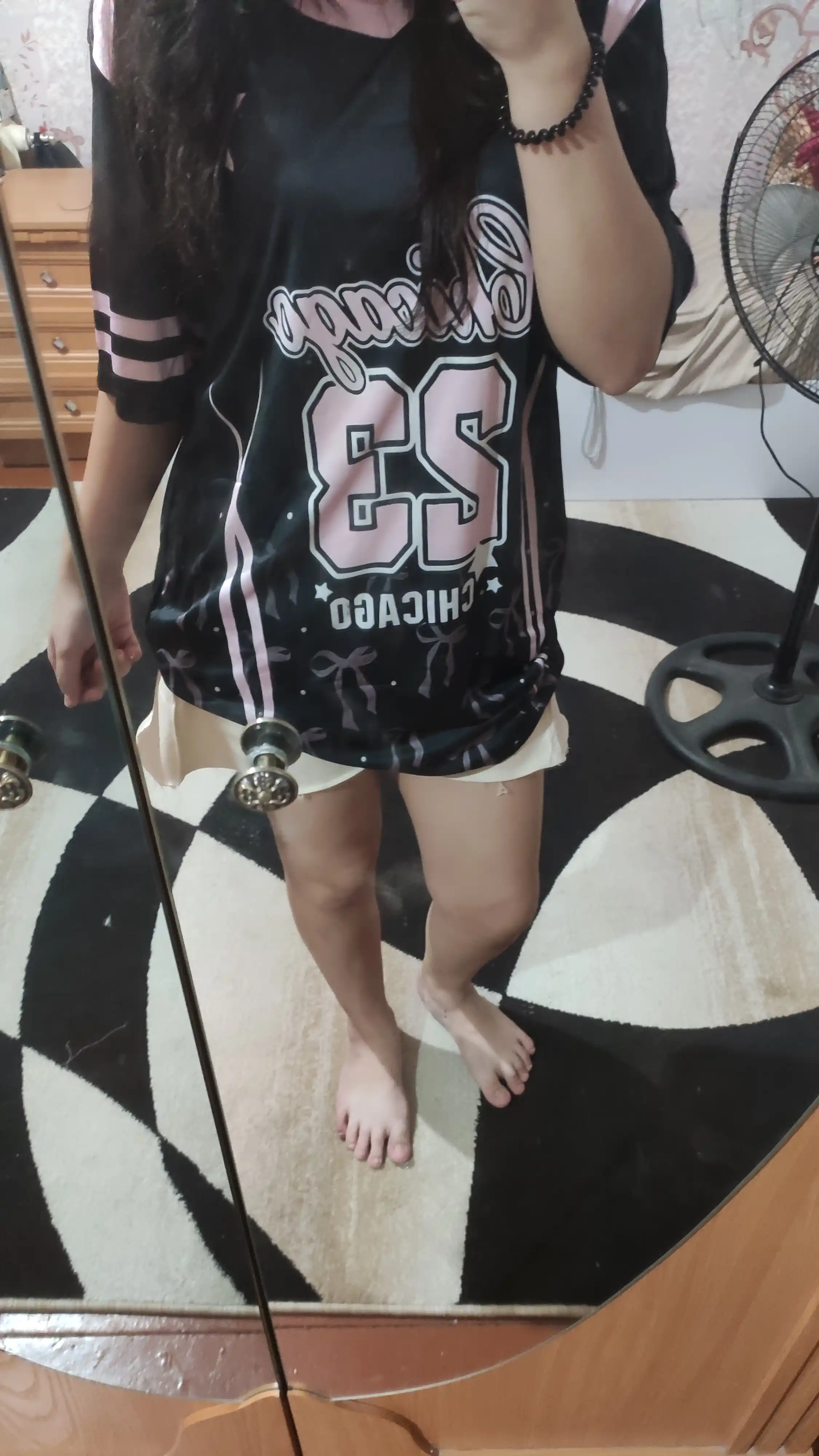 Футболка Y2K Джерси женская Oversize