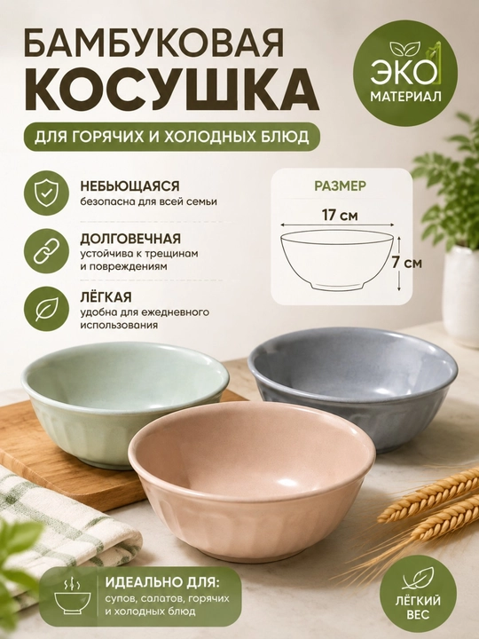 Bambuk kosa 17*7sm - 