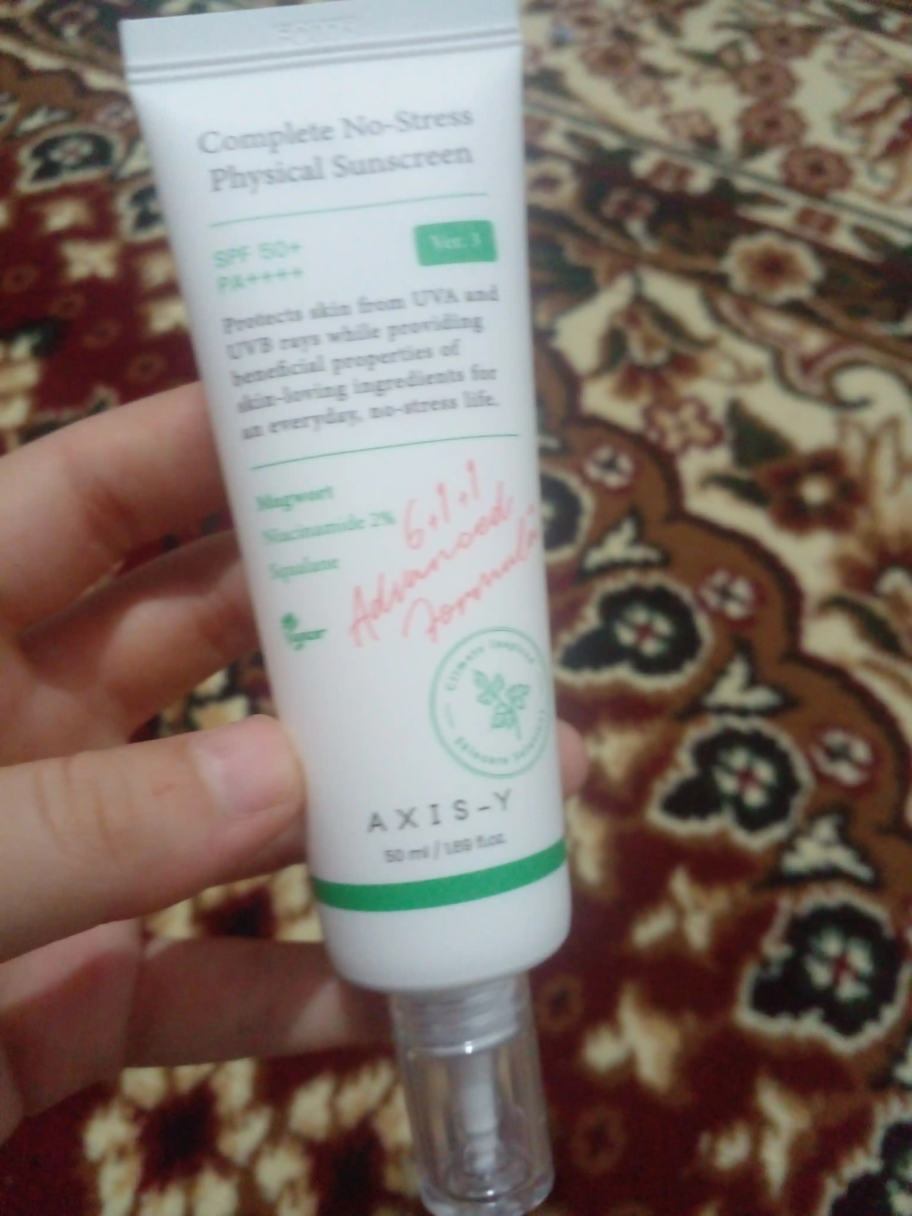 Солнцезащитный крем AXIS-Y Made for Me by Me SPF50+ PA++++ — барьерная защита и уход