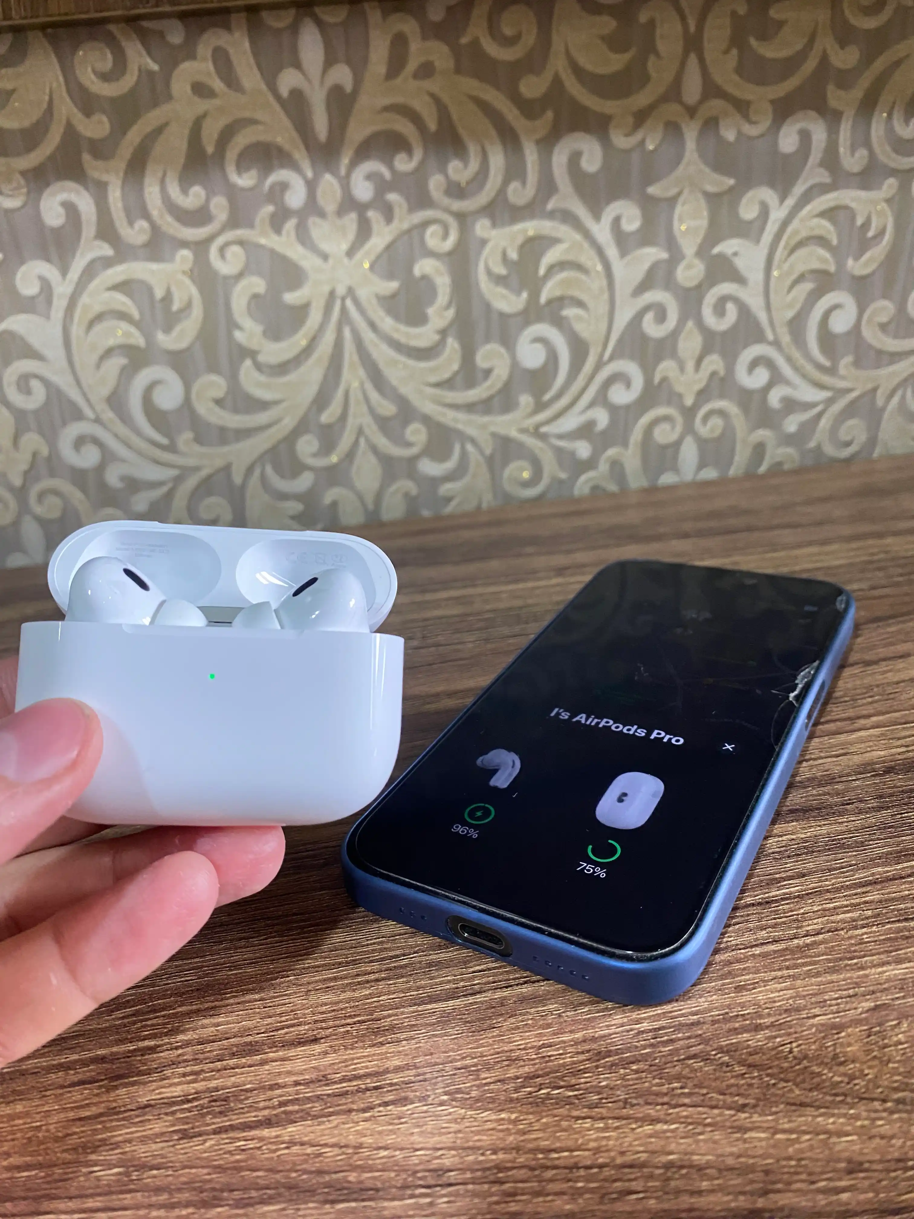 Simsiz quloqchinlar Pods Pro 2, sensorli Bluetooth, iPhone va Android uchun