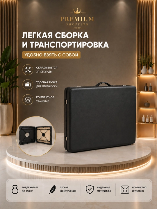 Кушетка, массажная, косметологический стол