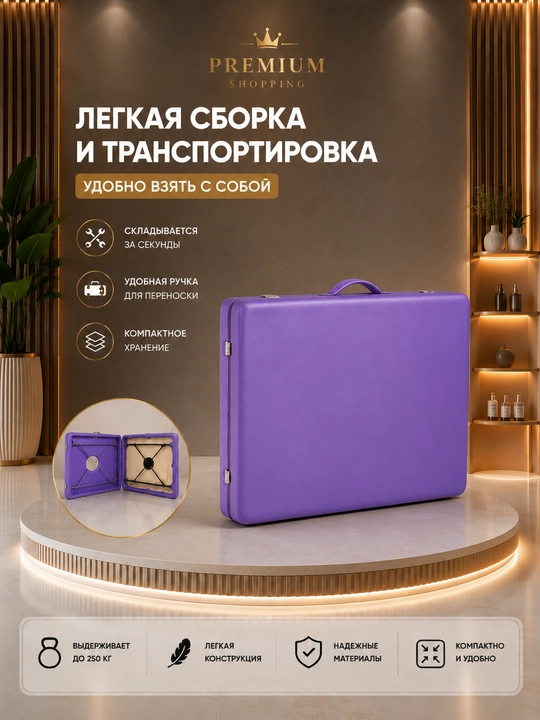 Кушетка, массажная, косметологический стол