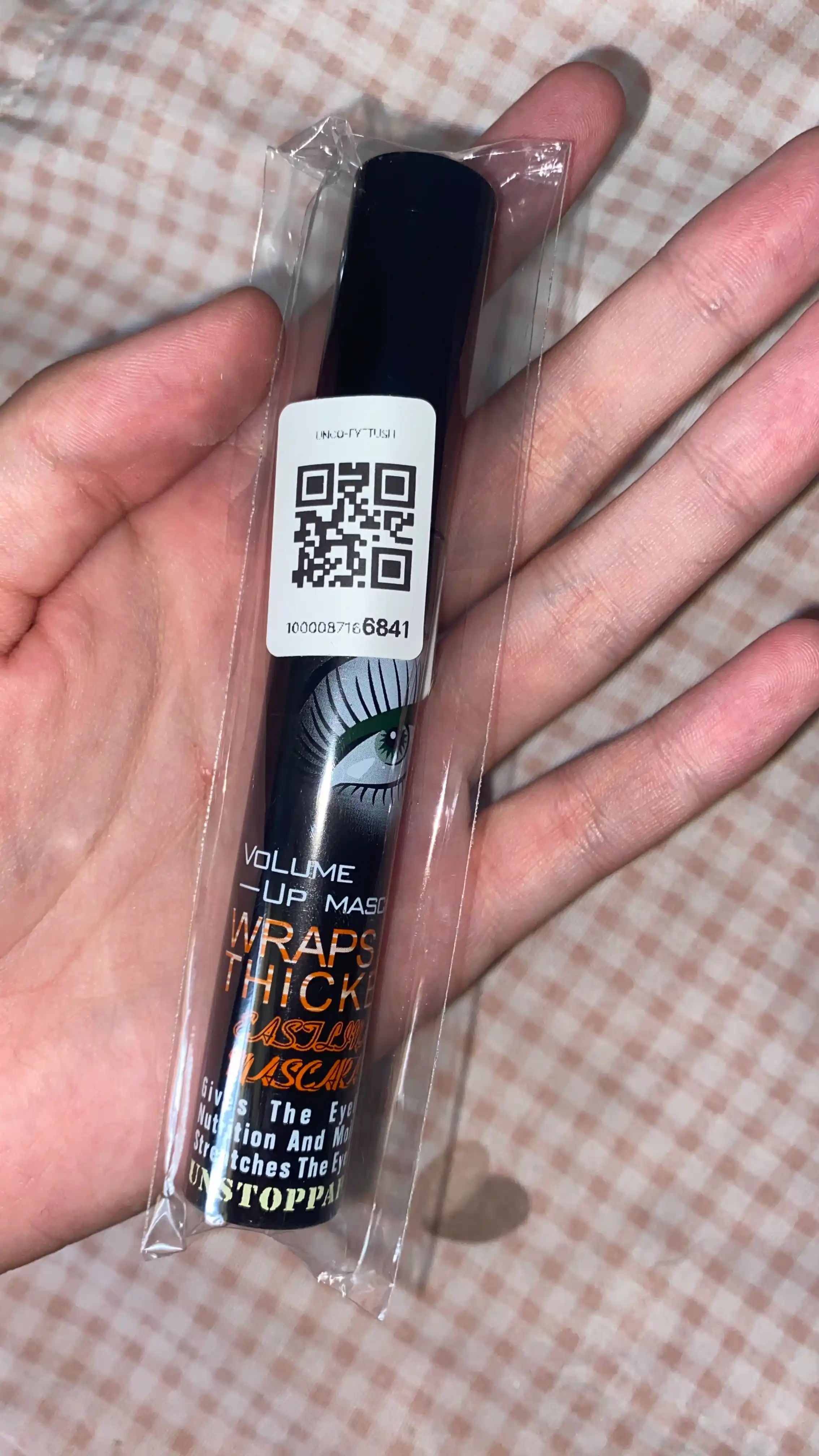 Тушь для ресниц Volume Up Mascara Unstoppable, удлиняющая, черная