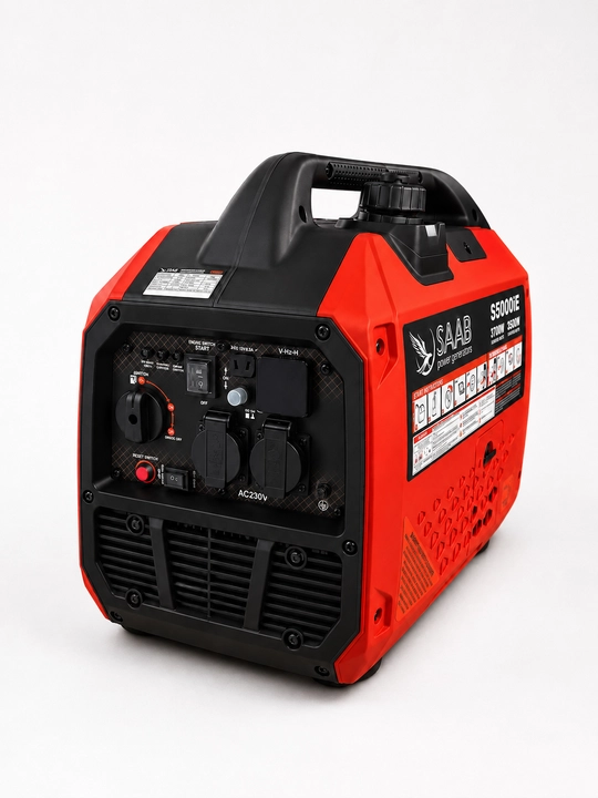 Benzinli shovqinsiz invertor generator S5000iE
