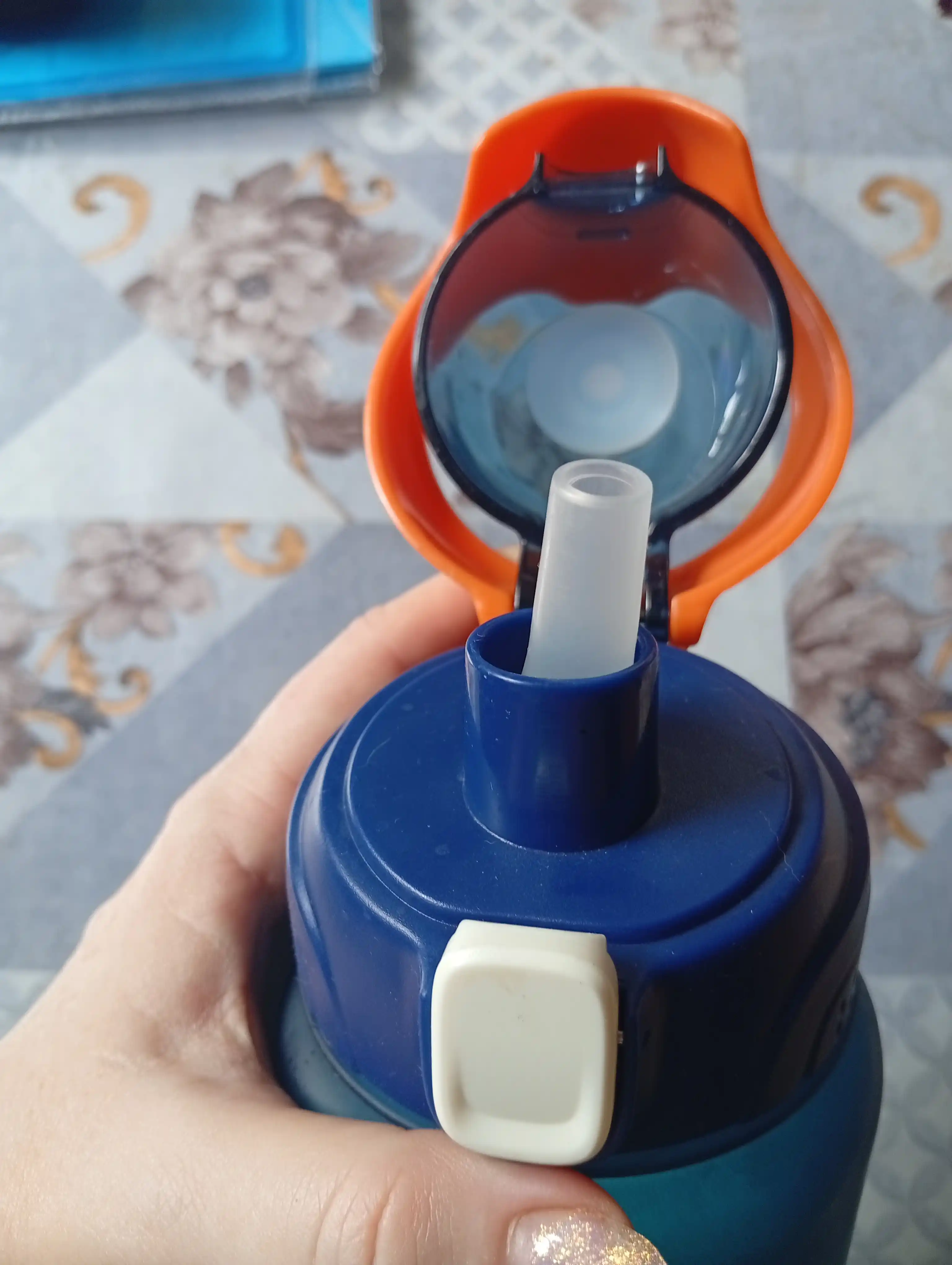 Bolalar uchun sport suv idishi trubkali, BPA FREE, sizdirmaydi, 500 ml