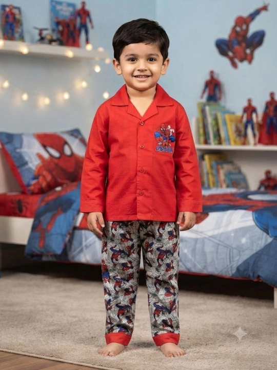 O'g'il bolalar va qizlar  uchun pijama,uy kiyimi,uzun yengli va shimli uy kiyimi to'plami - 