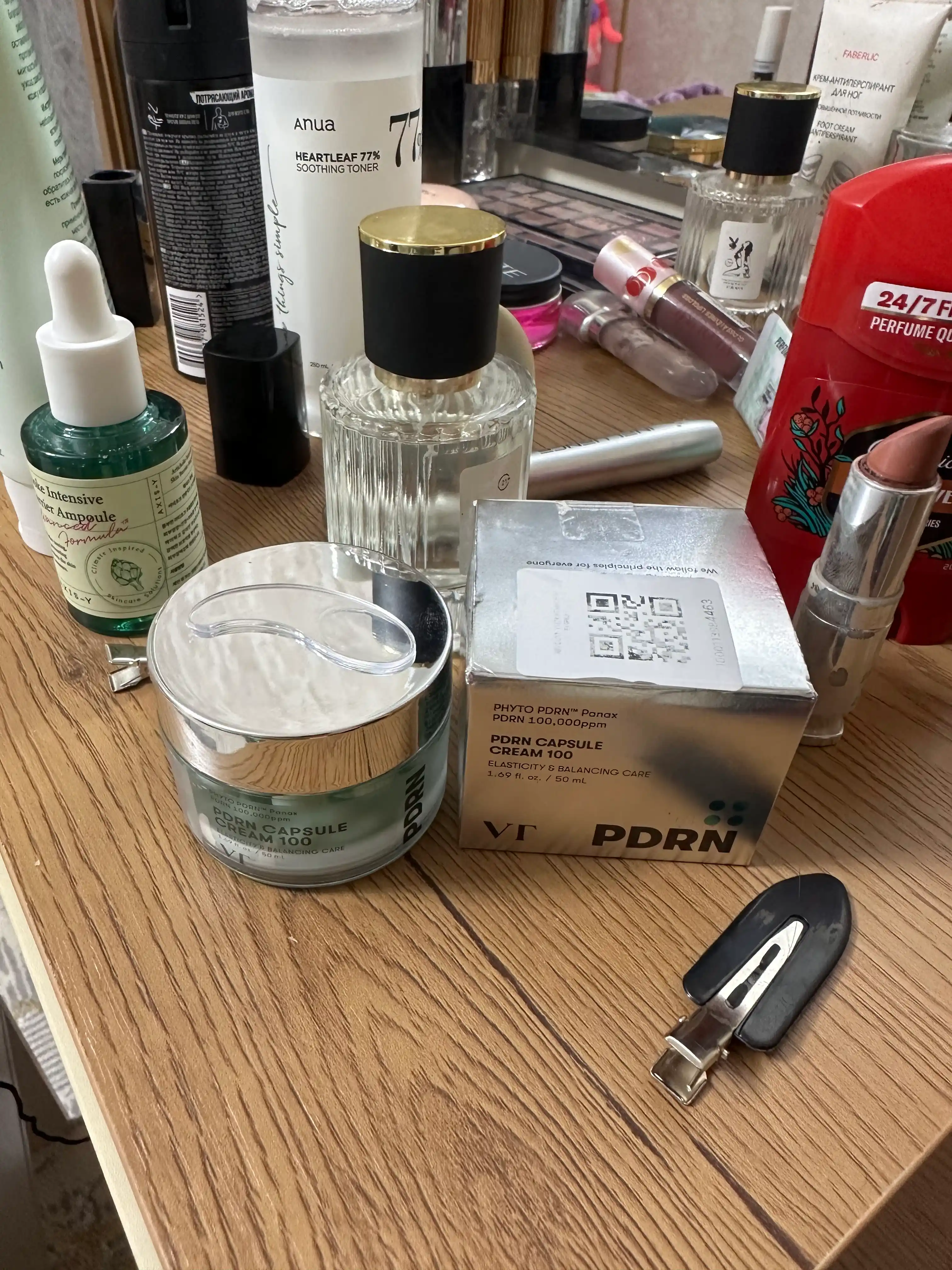 VT PDRN Capsule Cream 100 — Yoshartiruvchi va namlantiruvchi kapsulali yuz kremi, 50 ml