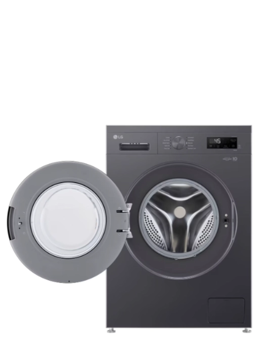 LG Kir Yuvish Mashinasi 8 kg, Avtomat, Inverter, Steam, 1200 Ayl/min