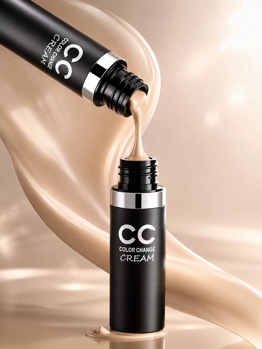 CC крем для лица SPF 50+, тональный крем 3 в 1, адаптируется к тону кожи