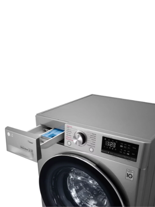 Kir Yuvish Mashinasi  LG VIVACE 9 kg, AI DD, Steam, Inverter, Wi-Fi