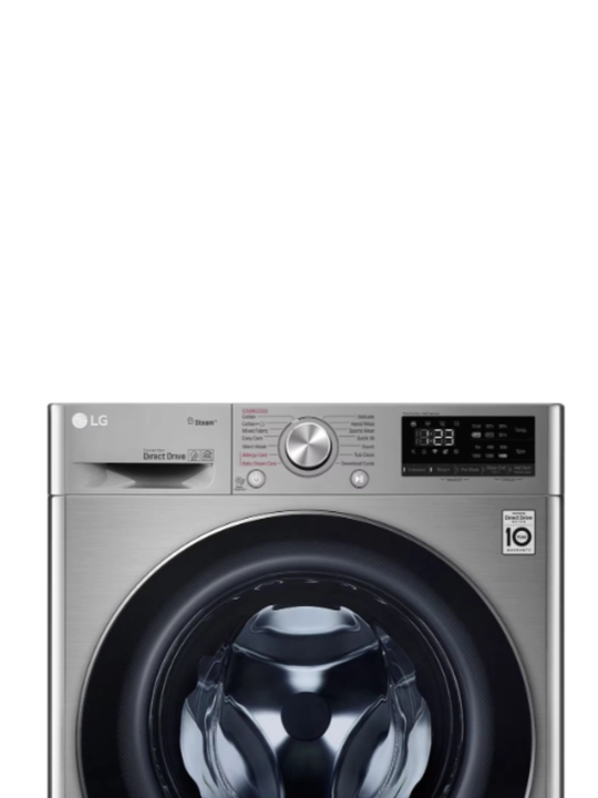 Kir Yuvish Mashinasi  LG VIVACE 9 kg, AI DD, Steam, Inverter, Wi-Fi